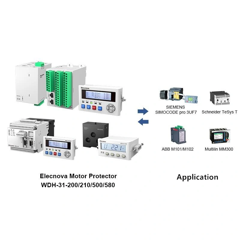 Elecnova Industrial Device Wdh-31-580 Ralay Raplace 21 Protection Modes Industrial Torque Motor Controller